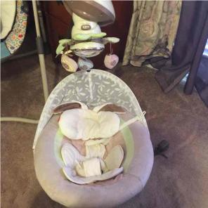 Brand new baby swing