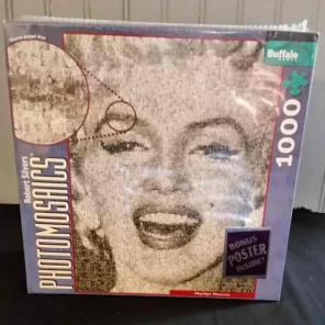 Marilyn Monroe Photomosaics Puzzle