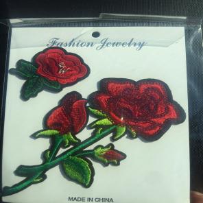 Iron On Roses Patches 2 Packs For $8
