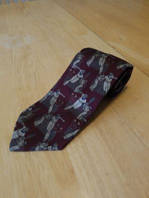 Mens Ferrell Reed Tennis Tie. NWOT. Silk