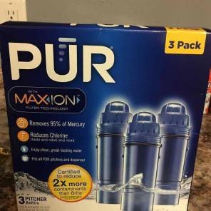 PUR Filter refills 3 pack + bonus