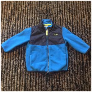 18M Blue Fleece Jacket Little Boys