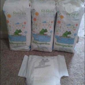 Baby organics diapers