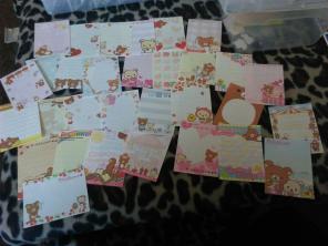 Rilakkuma memo lot