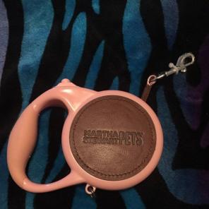 Pink Retractable Dog Leash
