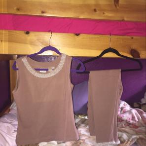 2 Pink Piece Suit