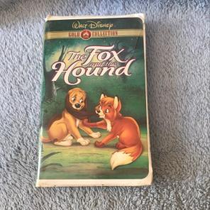 Walt Disney VHS Tape,the Fox & The Hound