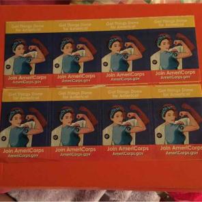 AmeriCorps Stickers