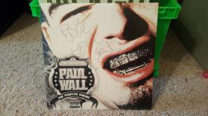 Paul Wall Autographed Vinyl