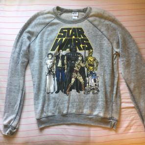 star wars crewneck size small