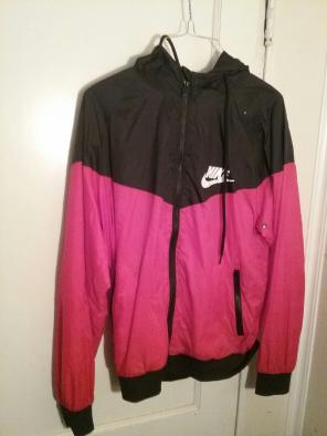 Nike red windbreaker
