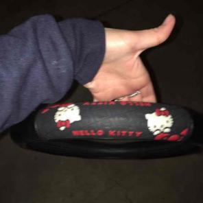 Hello Kitty leather steering wheel cover