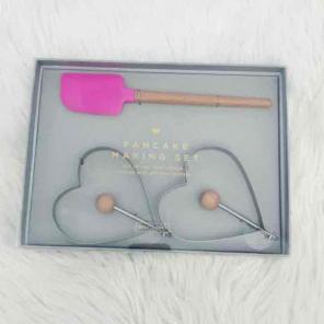 Cute Heart Pancake Set