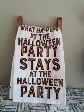 What happens at the party... Towel
