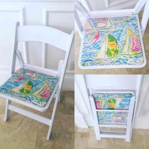 Lilly Pulitzer you Gotta Regatta Chair