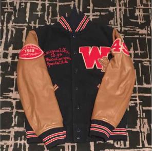 Who-a-u Varsity Jacket