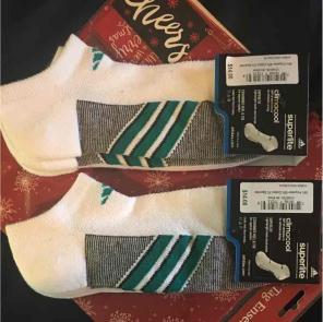 6 pair of Adidas Mens Climacool socks