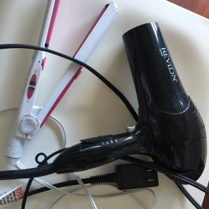 hairdryer & Hair Straightener