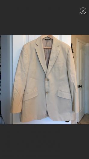 Men’s Banana Republic Suit
