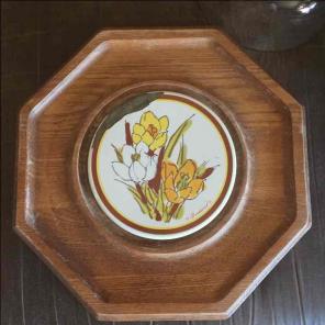 vintage goodwood cheese and cracker tray