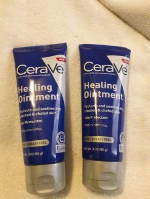 2)- Cerave Healing Ointment 3 oz.