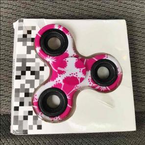 Pink fidget spinner