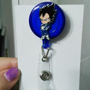 Vegeta badge reel