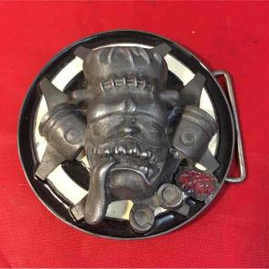 Punk buckle belt piston tool Biker metal