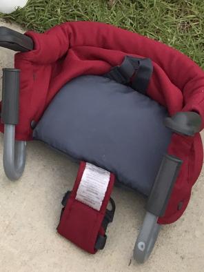 Inglesina Hook On high Chair Red