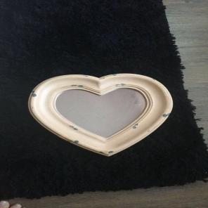 Vintage Heart Mirror