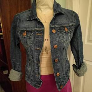 American eagle blue jeans jacket