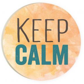 COA0009 - Keep Calm Car Coaster