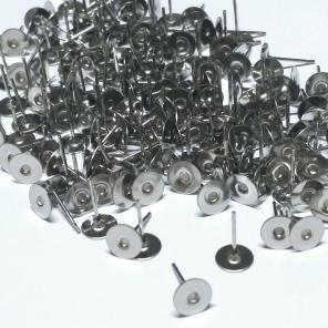 New (100) Pcs Stainless Steel Earrings