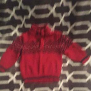 Red sweater
