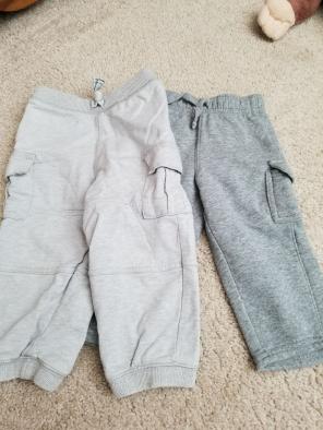 18 month grey sweat pants