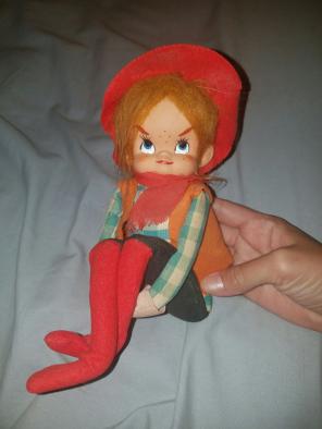 Vintage Elf Cowboy