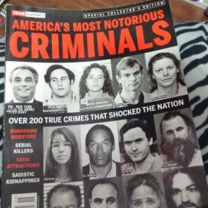 Limited edition crime magazine