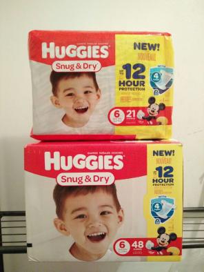 Huggies size 6 bundle