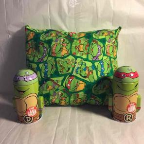 TMNT Bundle Pillow and Tin Banks
