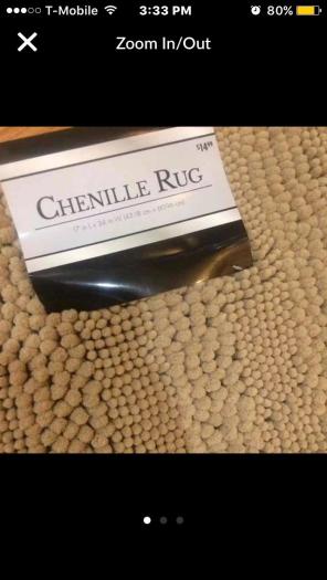 Brand New Chenille Rug