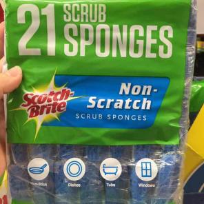 Scrub sponges 21ct
