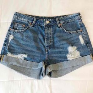 Vintage High Waisted Denim Shorts