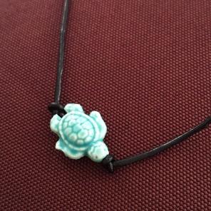 Little Turtle Collar / Choker Necklace