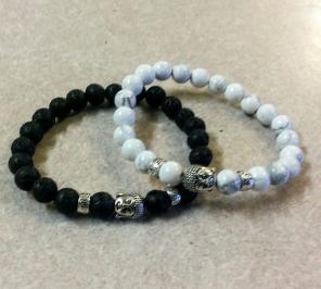 2 Buddha Bracelets