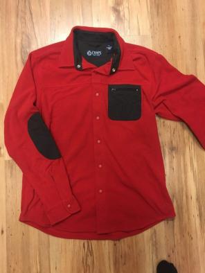 Red Chaps Ralph Lauren Fleece Jacket!