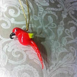 HOMELESS PARROT w/ Stand and Gift Bag