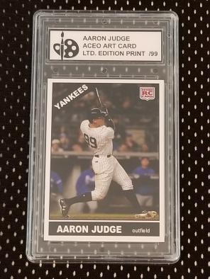 Aaron Judge ACEO Style 7 Art Card # 2/99