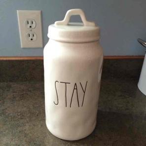 Rae Dunn Stay Canister