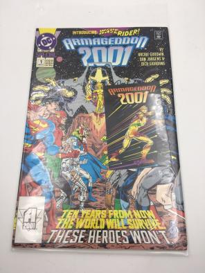 ARMAGEDDON #1 2001 SIGNED WITH CARD