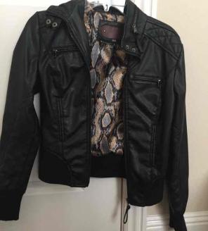 Leather jacket